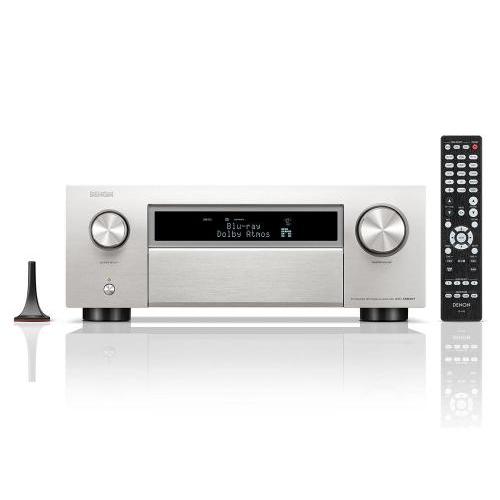 Denon AVC-X6800H 11.4 8k Dolby Atmos AV erősítő premium silver