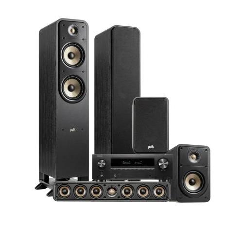 Denon AVR-X1800H + Polk Audio Signature Elite ES55 + ES15 + ES35C 5.0 szett